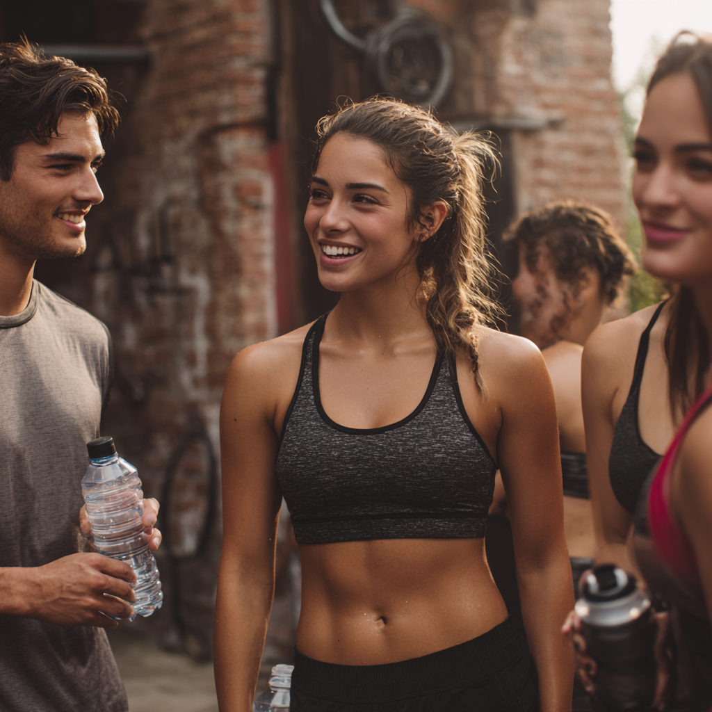 Személyi edzés akcióban