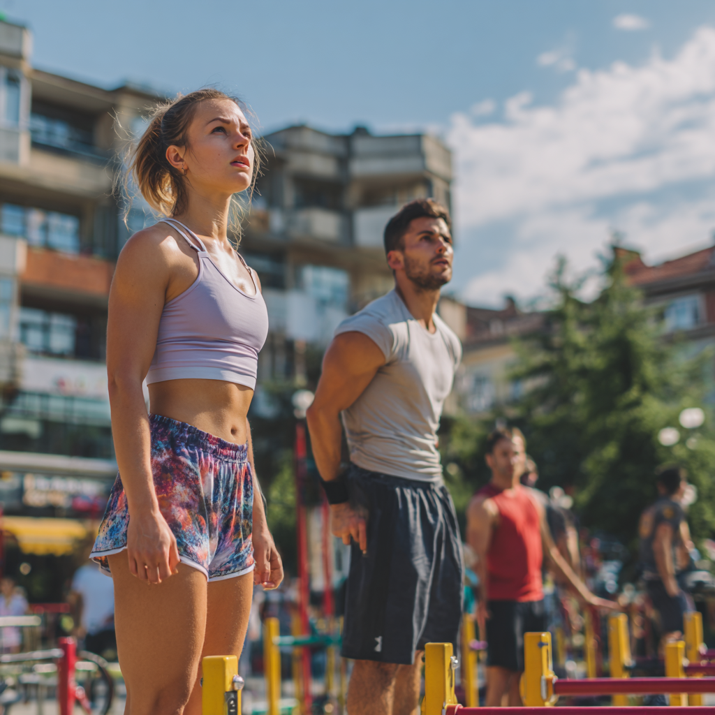Professzionális fitnesz edzők